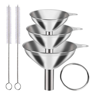 Mini Embudos De Cocina Para Llenar Botellas, Acero Inoxidabl Mini Embudos De Cocina Para Llenar Botellas, Acero Inoxidabl