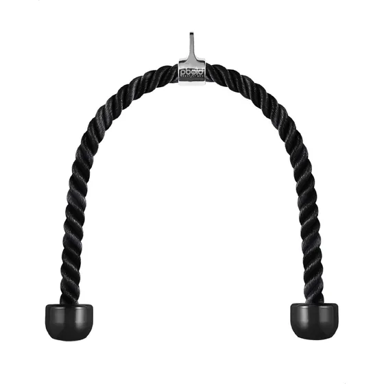 Lazo Soga Cuerda Adaptación Polea Gym Biceps Triceps Espalda Accesorio De Cable Para Gimnasio Extensión Entrenamiento Pbold