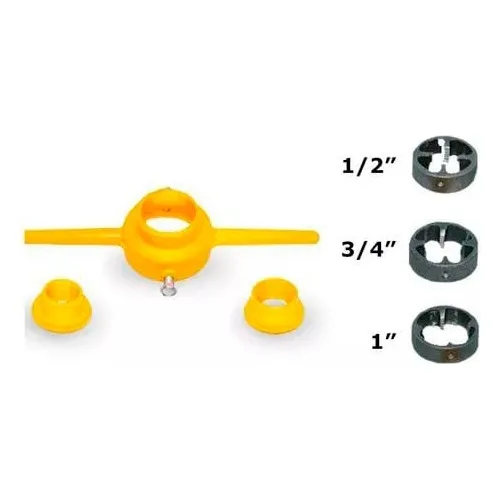 Tarraja Manual 1/2 - 3/4 - 1 PuLG. Tubos Plásticos Pvc Rosca