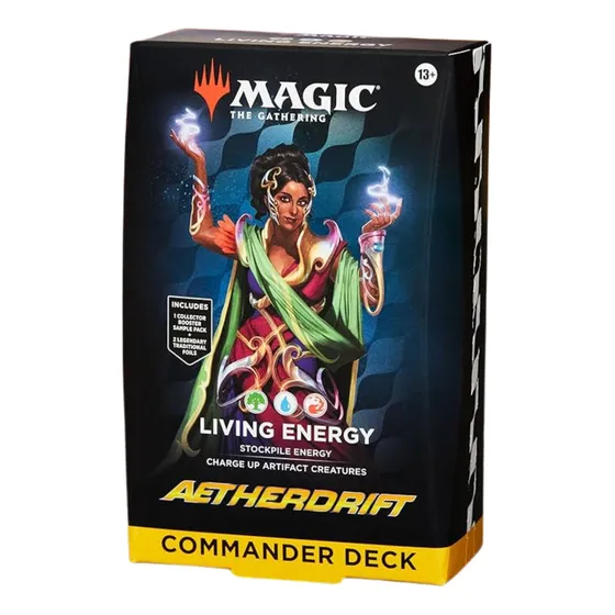 Magic Aetherdrift - Commander Deck Living Energy Inglés