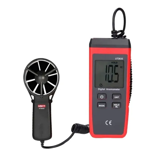 Mini Anemometro Digital Uni-t Ut363s, Velocidad Y Temperatur