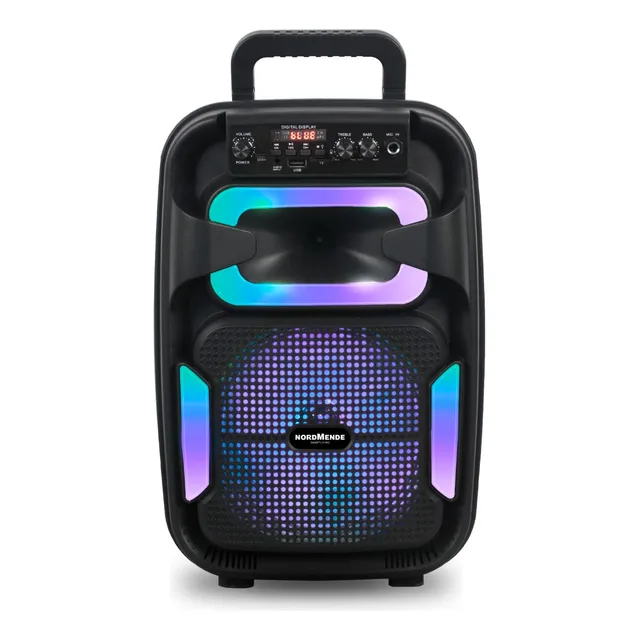 Parlante Recargable De 8 900w Bluetooth Con Micrófono Fm
