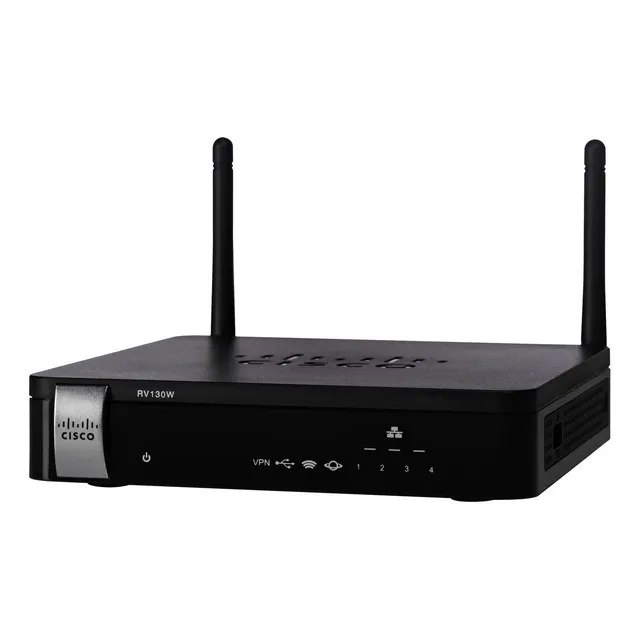 Router Cisco negro