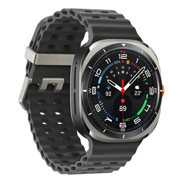 Reloj inteligente Samsung Galaxy Watch Ultra 47 mm Lte, Galaxy Ai, titanio aeroespacial, titanio, plata