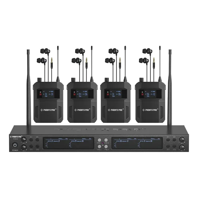 Sistema Monitoreo Inalámbrico In-ear 4 Canales Mono Iem