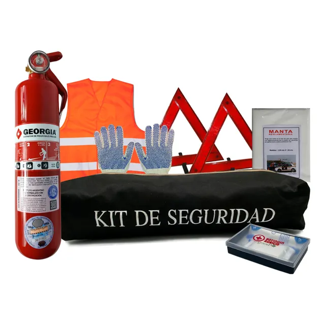 Kit De Seguridad Para Auto Camioneta 7 En 1 Apto Vtv Ruta