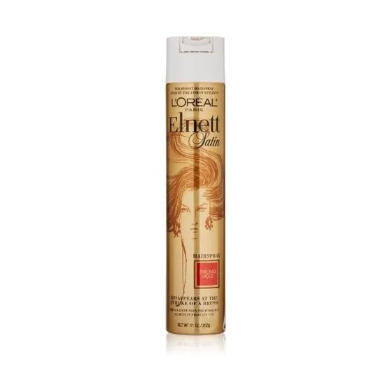 L'oreal Paris Elnett Raso Laca De Fijación Fuerte, 11.0 Onza