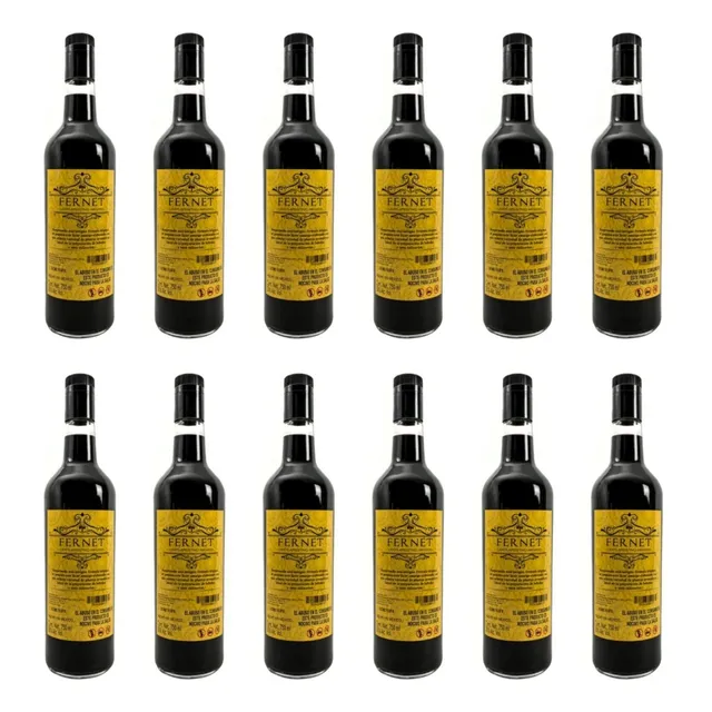 Pack De 12 Licor Wind 4 Fernet 750 Ml