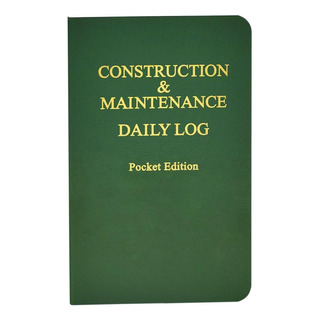 Libro: Edición Diaria De Bolsillo Para Registros De Construc Libro: Edición Diaria De Bolsillo Para Registros De Construc