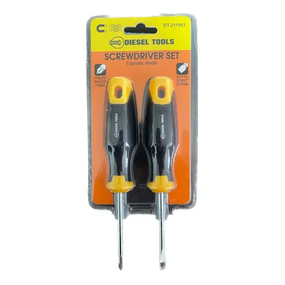 Juego De 2 Destornilladores Diesel Tools 3 Pulgadas
