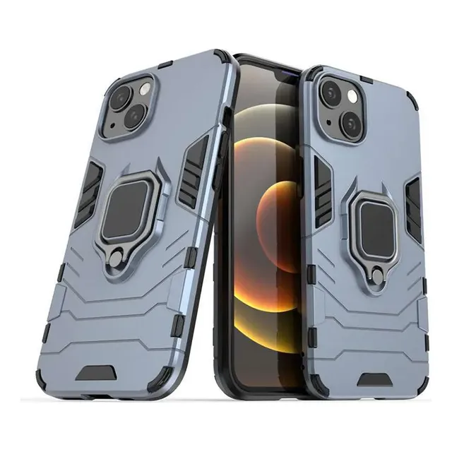Funda Super Reforzada Iman Y Anillo Para Apple iPhone Mac
