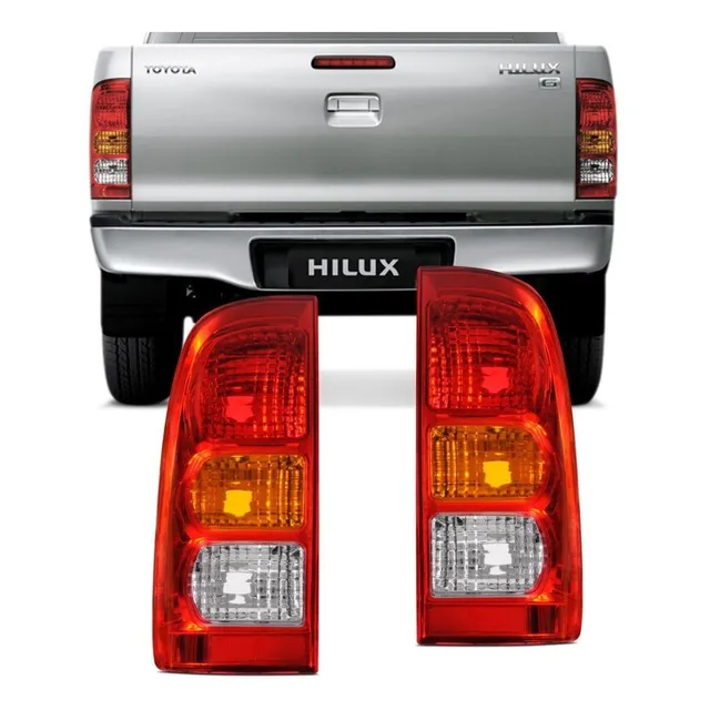 Par De Faros Toyota Hilux 2005 2006 2007 2008 2009 2010 Orig