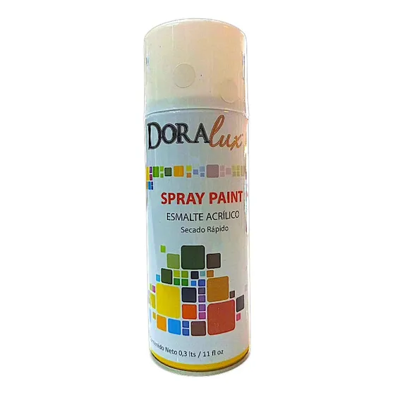 Esmalte Spray Doralux Blanco Mate O Brillante 300ml