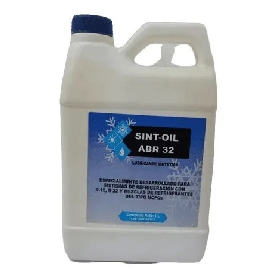 Aceite Mineral Equipos De Refrigeracion 1ltr Sint-oil Abr 32
