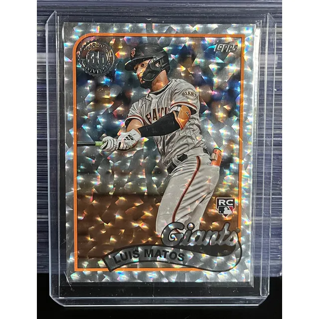 Luis Matos 2024 Topps Series '89 Icy Foil Rookie Card