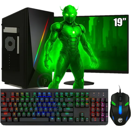 Pc Gamer Ddr4 Ryzen 7 / Placa Video 4gb / 32g Ram / Ssd 480g