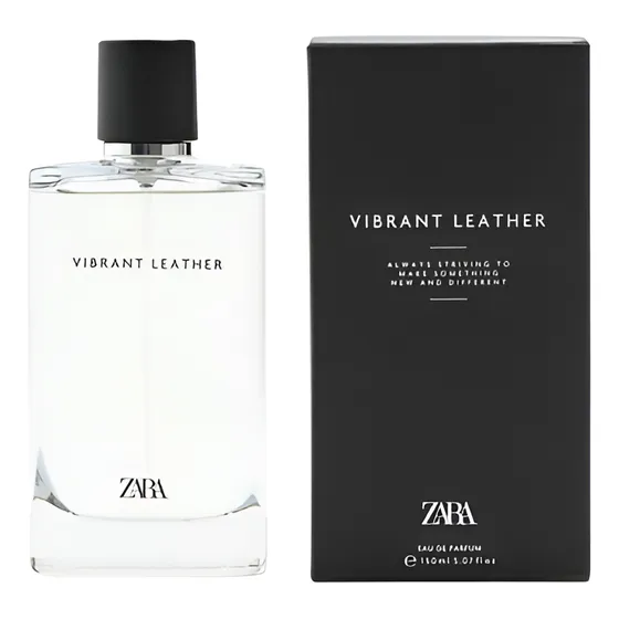 Zara Vibrant Leather Edp 150ml - Fragrância masculina
