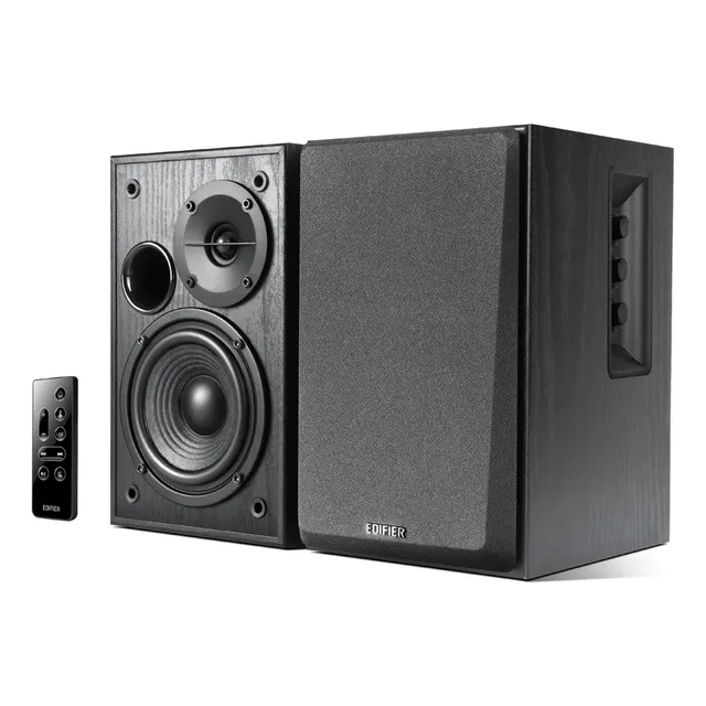 Parlantes Edifier 2.0 R1580mb Bluetooth Control Remoto Negro