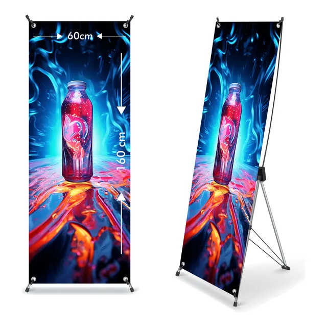 Pendón 60 X 160 Personalizados Banner Lona Impresiones