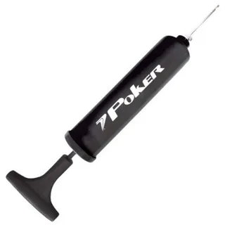 Bomba De Ar Poker Para Encher Bolas Futebol/volei/basquete Cor Preto Bomba De Ar Poker Para Encher Bolas Futebol/volei/basquete Cor Preto