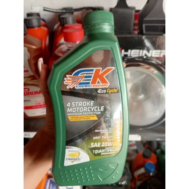 Caja X 6 L Aceite Lubricante Chronus Ek 20w50 Mineral 4t