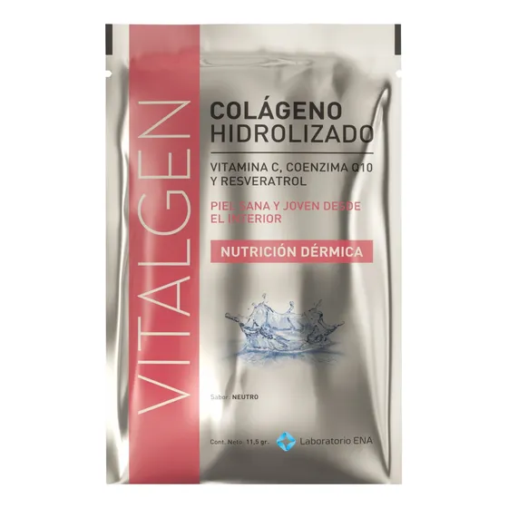 Vitalgen Colageno Hidrolizado Sobres Sabor Neutro X 15 U
