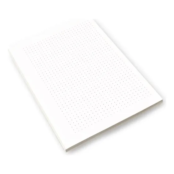 Resma Para Anillar Punteada - A5 X 500 Hojas - 14.8x21cm Color Blanco Punteado