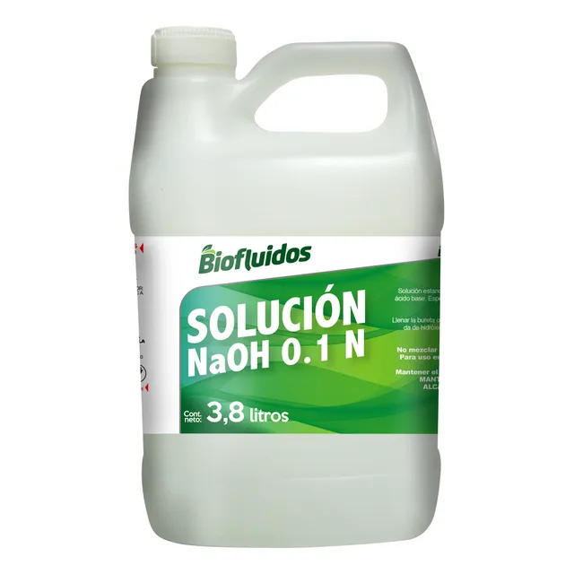 Solución De Hidroxido De Sodio  0,1 N (naoh 0.1 N) Galón