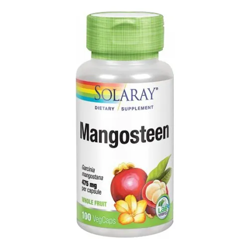 Suplemento Solaray Mangosteen 100 Cápsulas (paquete De 4)