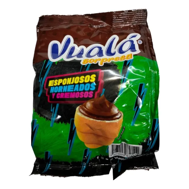 Vuala Sorpresa Relleno De Chocolate Caja De 60 Piezas