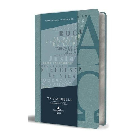 Biblia Rvr 1960 Letra Grande Tamaãâ±o Manual, Simil Piel Azul Alpha Omega Con Nombres De Dios / ..., De Reina Valera Revisada 1960. Editorial Origen, Tapa Blanda En Español Biblia Rvr 1960 Letra Grande Tamaãâ±o Manual, Simil Piel Azul Alpha Omega Con Nombres De Dios / ..., De Reina Valera Revisada 1960. Editorial Origen, Tapa Blanda En Español