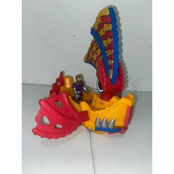 Fisher Price Imaginext Barco Dragao Do Mar Mattel
