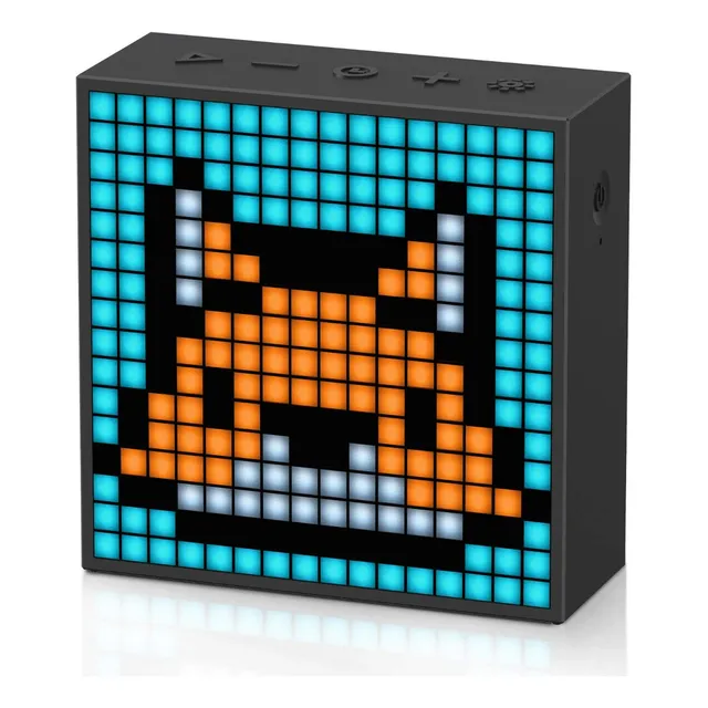 Divoom Timebox Evo Altavoz Bluetooth Pixel Led Programable Color Negro