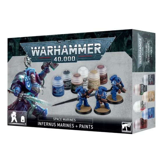 Set Pinturas Miniaturas Citadel Warhammer 40k Marines
