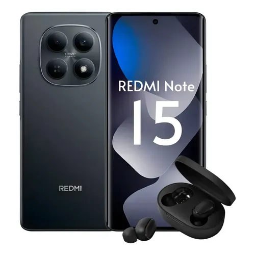 Smartphone Xiaomi Redmi Note 14 128gb/8gb Ram/midnight Black Preto