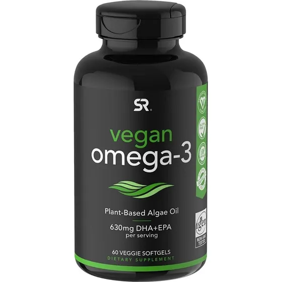 Aceite Vegano De Algas Omega 3 De Supplement Sports Research