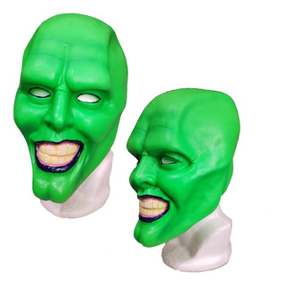 Máscara Verde Latex, Personaje La Máscara Película The Mask Máscara Verde Latex, Personaje La Máscara Película The Mask
