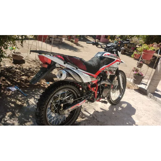 Cros Max 200 Rojo Con Blanco