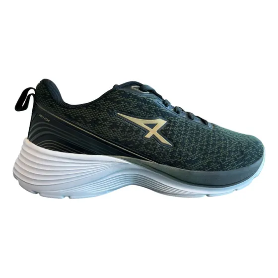 Zapatillas Running Athix Cosmic Hombre Verde Negro