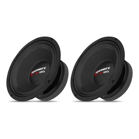 Par Alto-falante Taramps 8p Mb400s 8ohms Médio Grave 