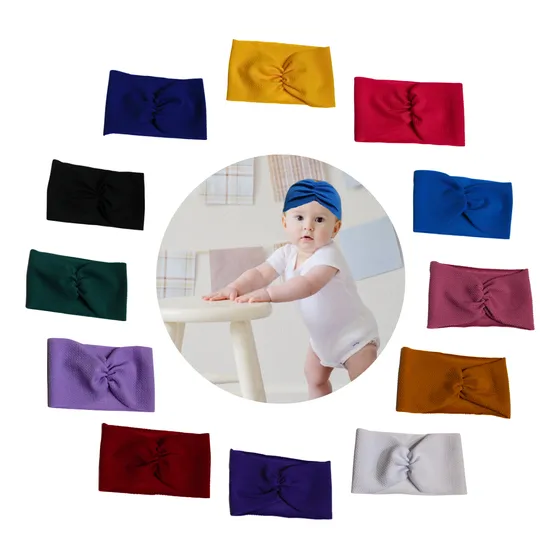 12 Set Vinchas Bandas Elásticas Tiaras Bebé Niña Coquette