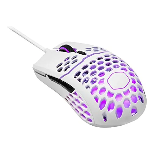 Cooler Master Mm711 - Ratón Para Juegos Blanco