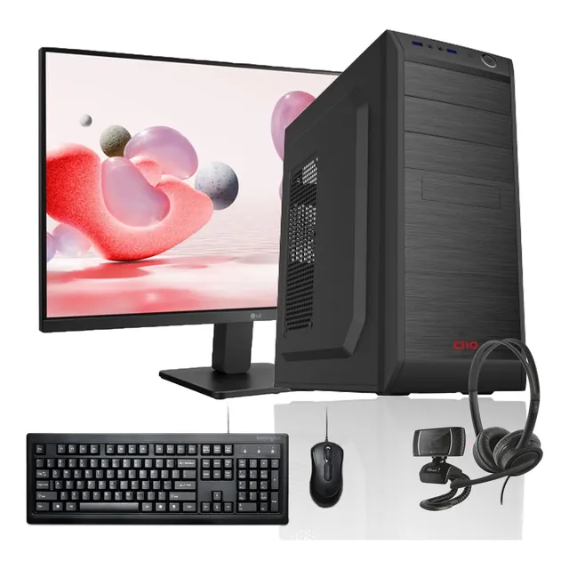 Pc + Mon 22 + Perif: Core I5 14400 32gb 2tb Uhd 730 Wifi