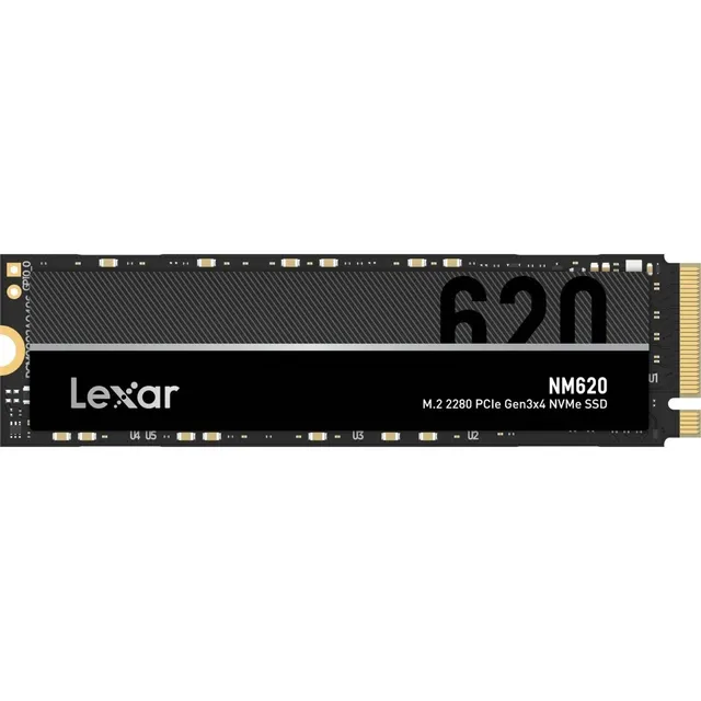 Disco Sólido Ssd Lexar Nm620 512gb M.2 Nvme 2280 Pcie Full Color Negro