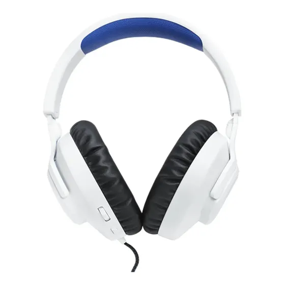 Headset Gamer Jbl Quantum 100p Branco/azul Branco