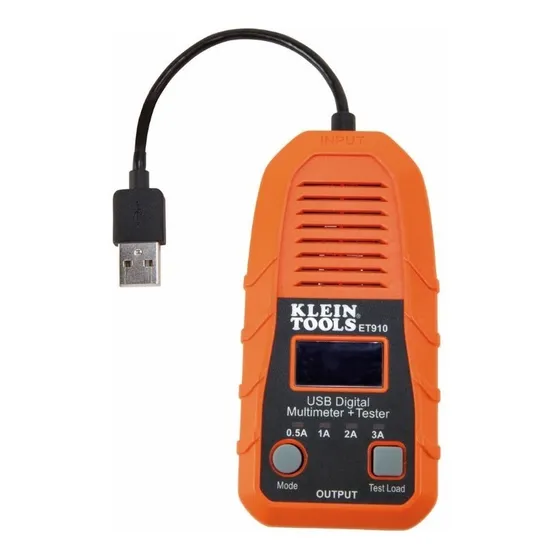 Multimetro Digital P/usb Kleintools Et910 5 Funcion 19200054
