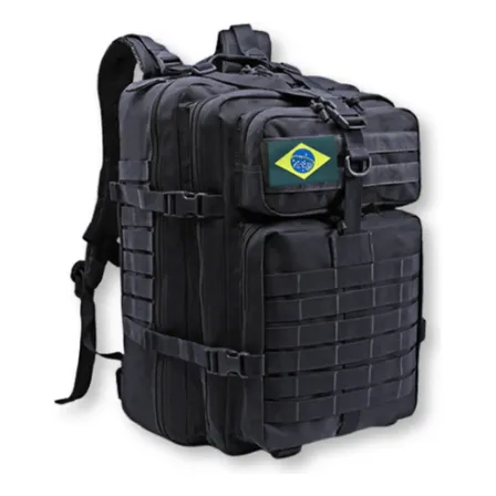Mochila Tática Grande Resistente 50l Para Viagem Aventura