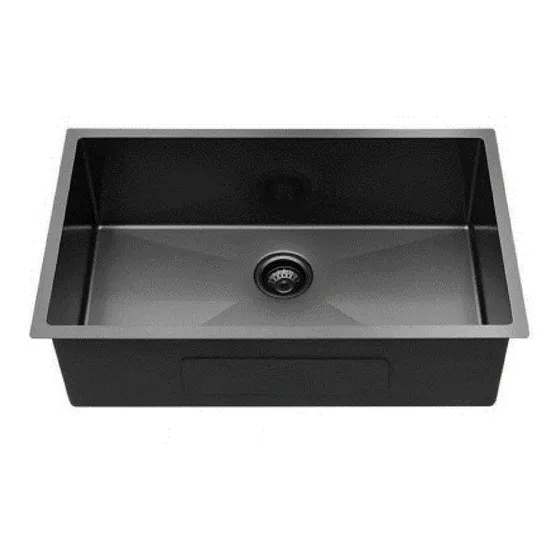 Fregadero Frinox Bajo Tope Black 1 Tina