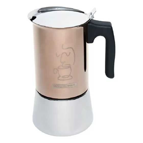 Cafetera Greka  Magefesa Italiana  9 Tazas Acero Inox.