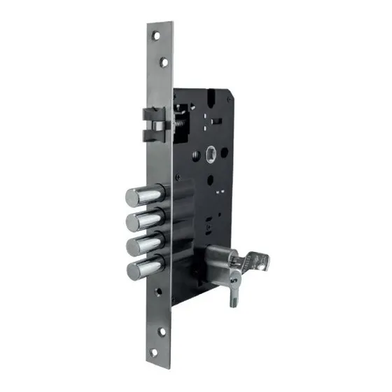 Cerradura Embutir Seg. 4x3 60mm +cil Doble C 60mm Visalock